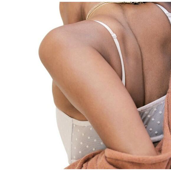 Free People Intimately Bandeau Bra X-Small Sierra Convertible Antique Shell - Picture 3 of 10